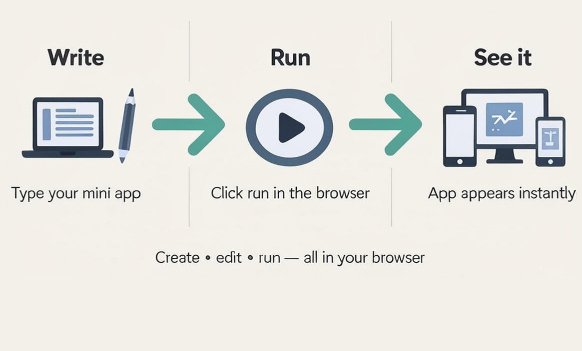 Mini App Dashboard preview